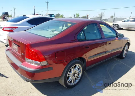 2004 Volvo S60 2.5T z USA, uszkodzony, nr VIN YV1RS59VX42418616